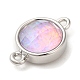 Synthetic Opal Connector Charms(KK-S370-05P)-2