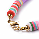 Eco-Friendly Handmade Polymer Clay Heishi Beads Bracelets(BJEW-JB04480)-4