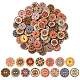 Printed Wooden Buttons(WOOD-CJC0007-03)-1