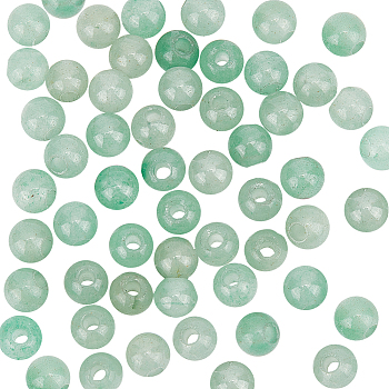 Natural Green Aventurine Beads, Round, 6mm, Hole: 2mm, 50pcs/box
