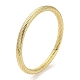 304 Stainless Steel Textured Bangles(BJEW-G686-01G)-1