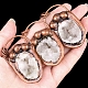 Natural Druzy Agate Pendants(PW-WGF8F92-01)-3