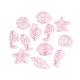 transparente Acrylperlen mit Ozeanmotiv(TACR-T028-69A)-2