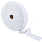 Cotton Ribbon, for Clothing Ornament, White, 2-1/8 inch(54mm), about 38.28 Yards(35m)/Roll(OCOR-WH0110-36A)