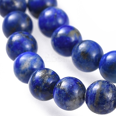 Chapelets de perle en lapis-lazuli naturel(X-G-G953-01-6mm)-3