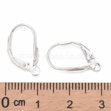 Boucles d'oreilles créoles en argent sterling(X-STER-A002-236)-4