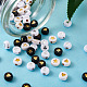Cheriswelry 600Pcs 2 Style Opaque Acrylic Beads(PACR-CW0001-04)-5