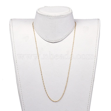 304 Stainless Steel Singapore Chain Necklaces(NJEW-JN02662-04)-4