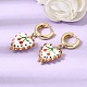 Brass Hoop Dangle Earrings(KK-CBA8324-26G-03)-1