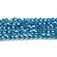 Transparent Electroplate Glass Beads Strands(EGLA-A039-T6mm-A01)-1