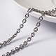 304 Stainless Steel Textured Cable Chains(CHS-H007-46P)-1