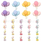 30Pcs 3 Styles Macaron Color Opaque Resin Decoden Cabochons, Mixed Color, Balloon, Mixed Color, 14~25x7.5~25.5x5.5~8.5mm, 10pcs/style (CRES-YW0002-70)