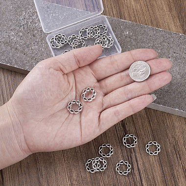Tibetan Style Alloy Bead Frames(TIBEB-TA0001-05)-5
