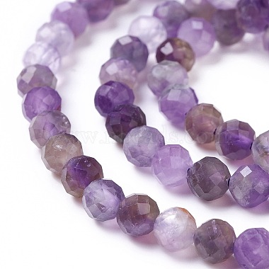 Natural Amethyst Beads Strands(X-G-L581A-001)-2