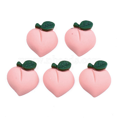 20mm Pink Fruit Resin Cabochons