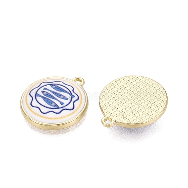 Printed Alloy Enamel Pendants(ENAM-N072-02KCG-02)-2