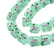 Handmade Frosted Lampwork Beads Strands(LAMP-N021-38D)-3