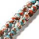 Synthetic Turquoise Dyed Beads Strands(G-E594-24A)-1