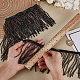 1 Yard Polyester-Quastenspitzenband(SRIB-FG0001-29A)-3