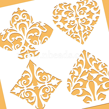 Plastic Reusable Drawing Painting Stencils Templates(DIY-WH0172-975)-4