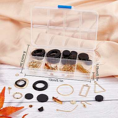 DIY Geometry Dangle Earring Making Kits(DIY-SC0019-59)-7