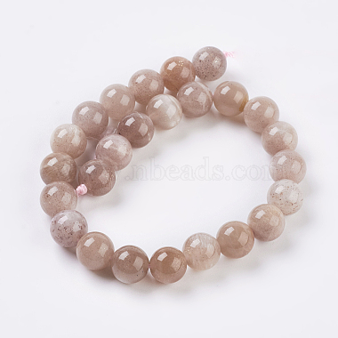Natural Sunstone Beads Strands(G-G099-8mm-14)-2