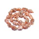Raw Rough  Natural Sunstone Beads Strands(G-F715-075)-2
