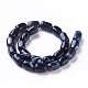 Natural Black Agate Beads Strands(G-G775-B-06)-2