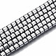 Electroplate Non-magnetic Synthetic Hematite Beads Strands(G-T114-61-P)-1