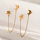 304 pendientes pendientes de acero inoxidable(EJEW-F398-04G)-1