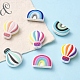 10Pcs 10 Styles Silicone Beads(SIL-YW0001-05)-6