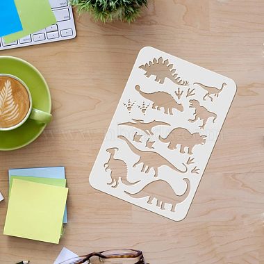 Large Plastic Reusable Drawing Painting Stencils Templates(DIY-WH0202-141)-3