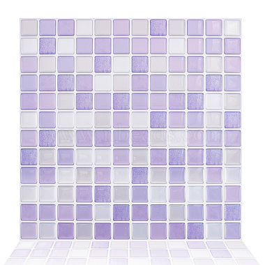 Purple Plastic Wall Decorations