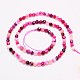 Natural Striped Agate/Banded Agate Beads Strands(G-G545-04H)-2