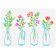 Plastic Drawing Painting Stencils Templates(DIY-WH0396-414)-1