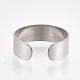 304 Stainless Steel Cuff Rings(X-STAS-T045-22A-P)-2