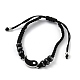 Adjustable Nylon Cord Braided Bead Bracelet(EJEW-H118-01P)-1