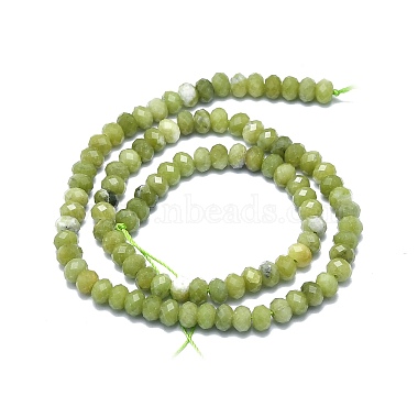 Natural Peridot Beads Strands(G-F715-082)-2