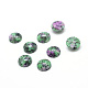 Synthetic Ruby in Zoisite Gemstone Cabochons(G-T020-18mm-17)-1
