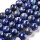 Chapelets de perles rondes en lapis-lazuli naturel(X-G-E262-01-10mm)-4