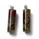 Natural Mixed Stone Pendants(G-E135-02P)-3