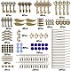 Kit de fabrication de boucles d'oreilles pendantes en forme de clé squelette sunnyclue(DIY-SC0017-67)-2