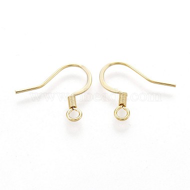 316 Surgical Stainless Steel French Earring Hooks(X-STAS-P221-02G)-2