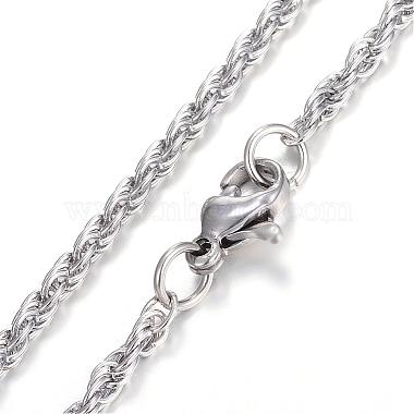 304 Stainless Steel Rope Chain Bracelets(BJEW-K002-08)-2