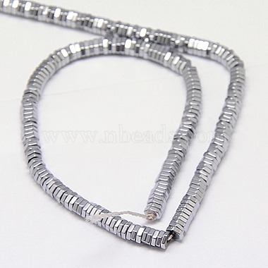 Electroplate Non-magnetic Synthetic Hematite Beads Strands(G-J165-3mm-08)-2