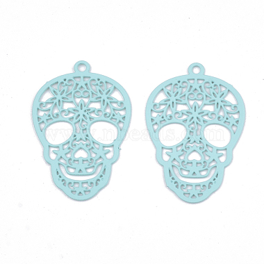 430 Stainless Steel Filigree Pendants(X-STAS-S108-23C)-2