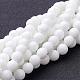 Synthetic White Agate Beads Strands(G-D419-8mm-01)-1