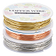 3 Rolls 3 Colors Copper Jewelry Craft Wire(CWIR-SC0001-02B)-1