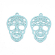 430 Stainless Steel Filigree Pendants(X-STAS-S108-23C)-2