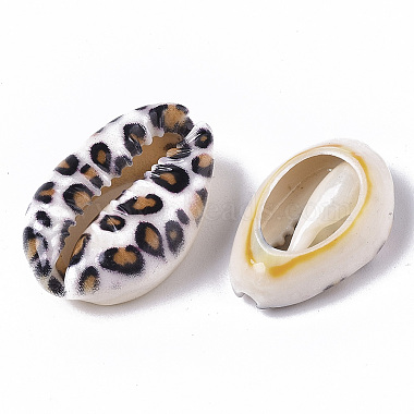 perles de coquillage cauri naturelles imprimées(X-SSHEL-R047-01-B02)-3